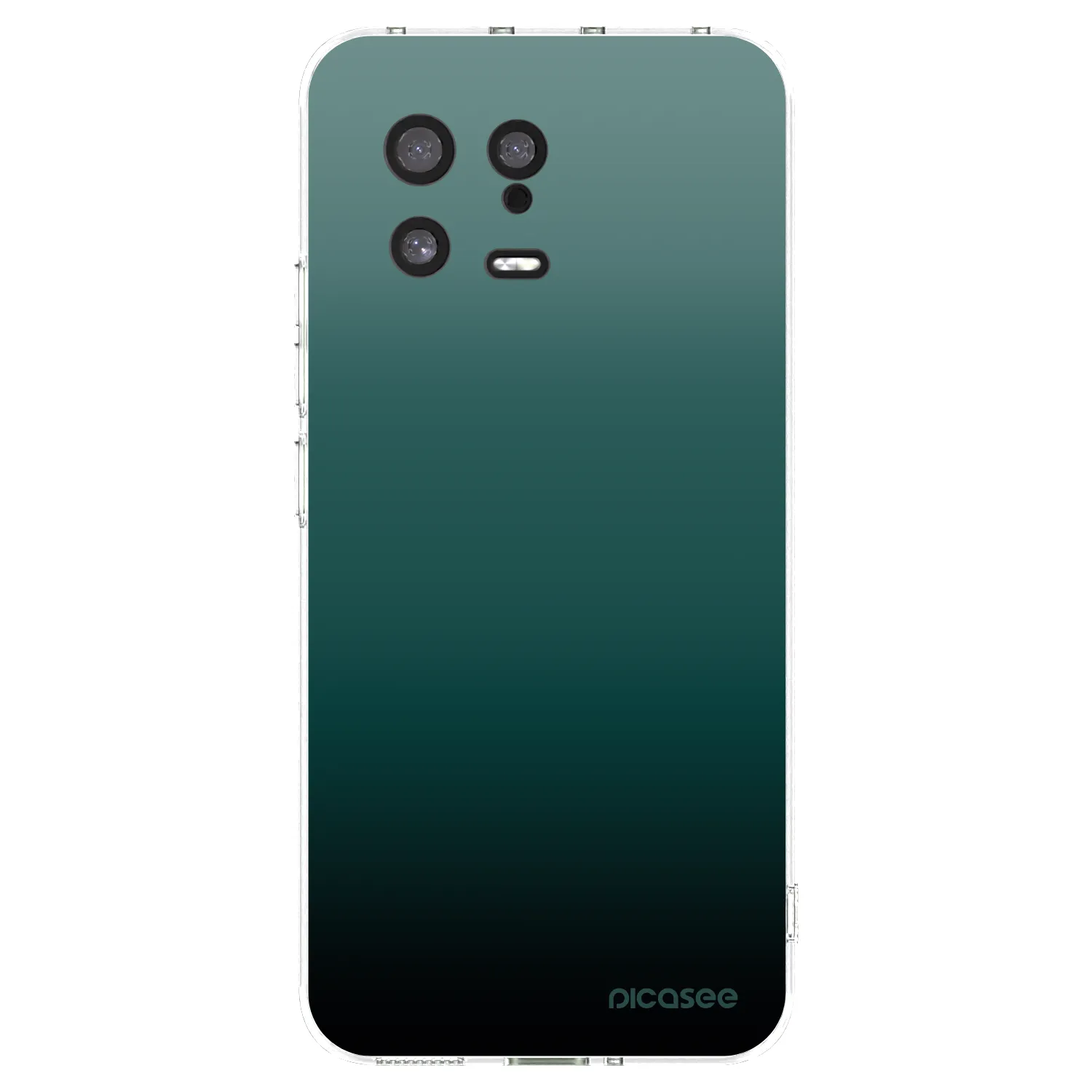 Picasee Xiaomi 13 Hülle - Transparentes Silikon - Verdant Fade