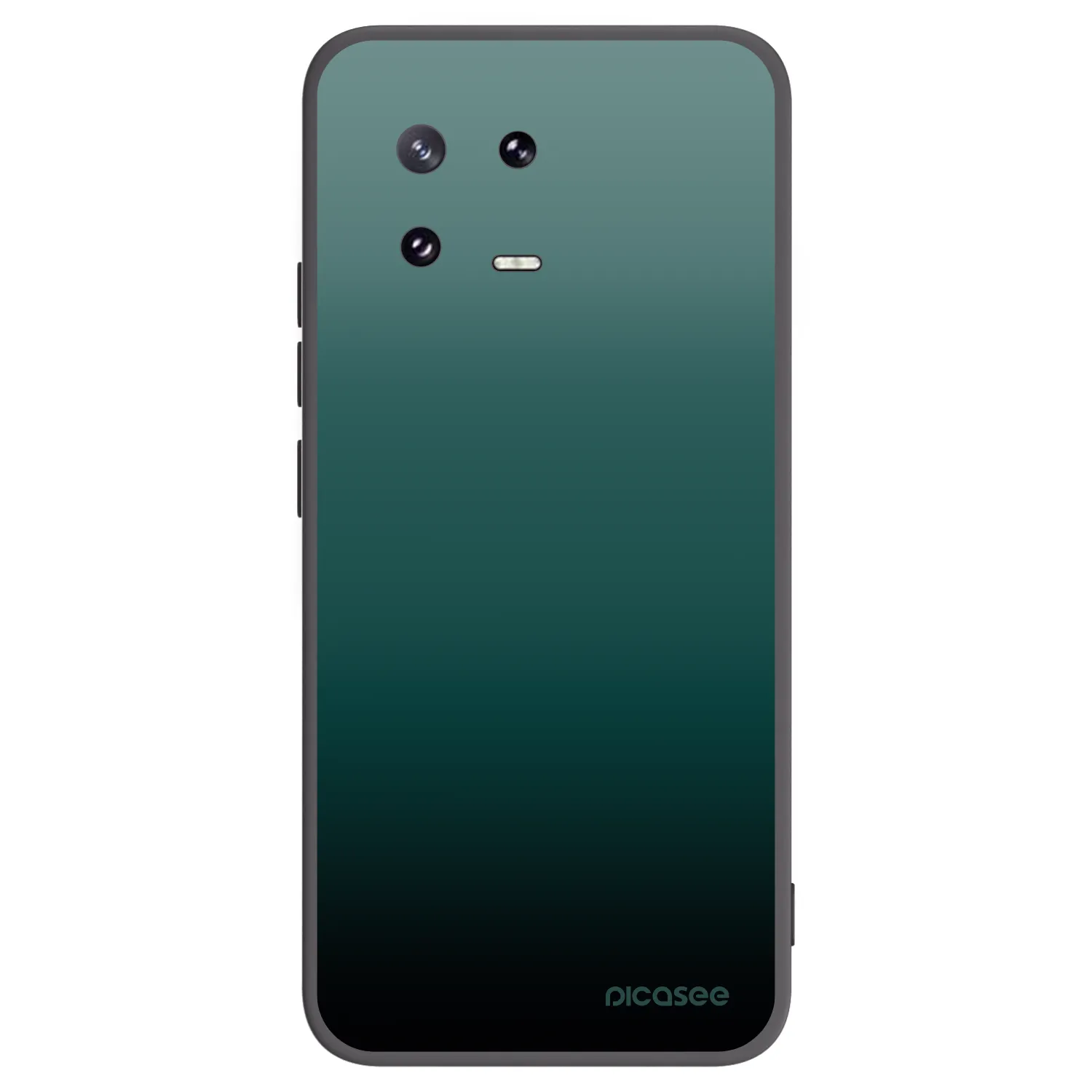 Picasee Xiaomi 13 Pro Hülle - Schwarzes Silikon - Verdant Fade