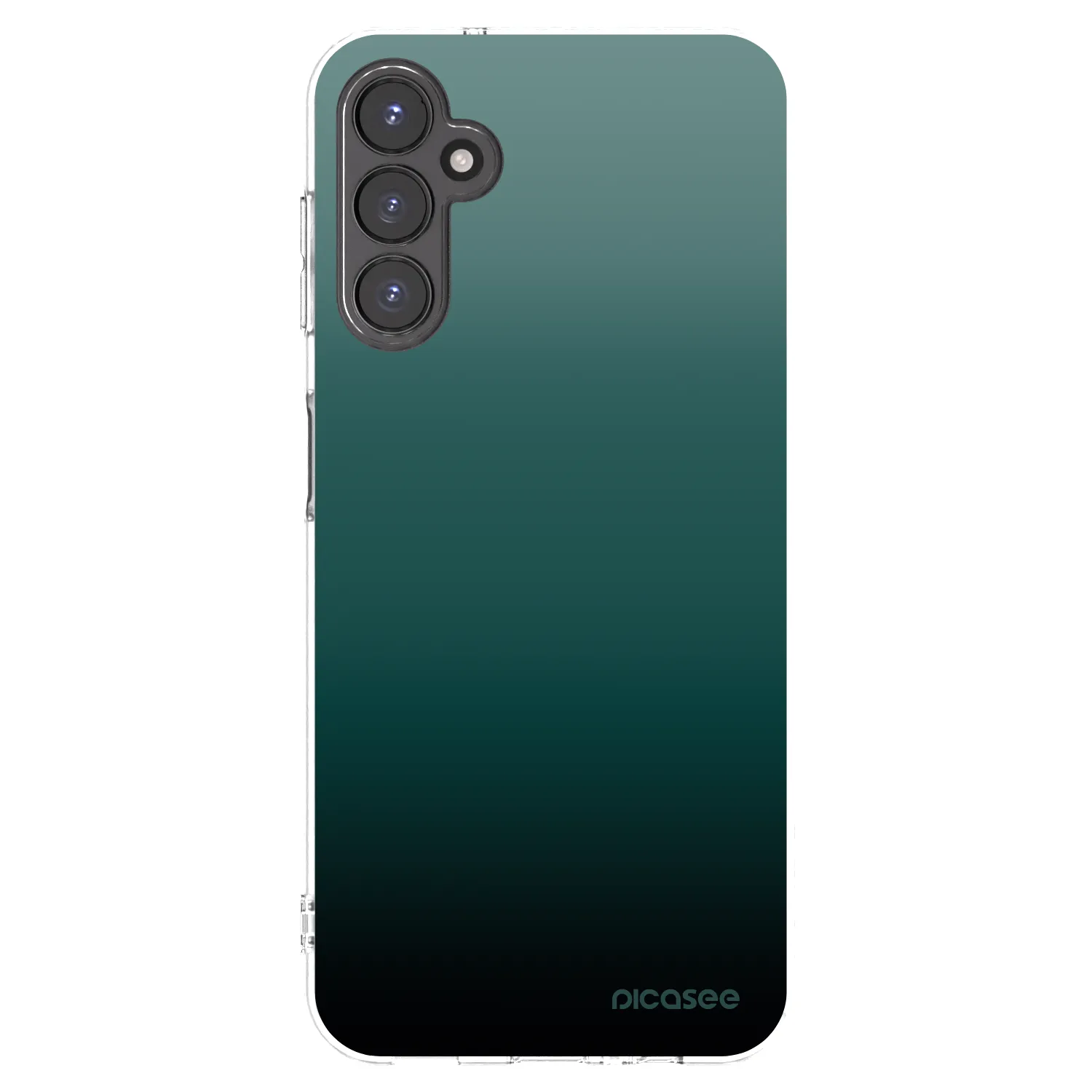 Picasee Samsung Galaxy A14 5G A146P Hülle - Transparentes Silikon - Verdant Fade
