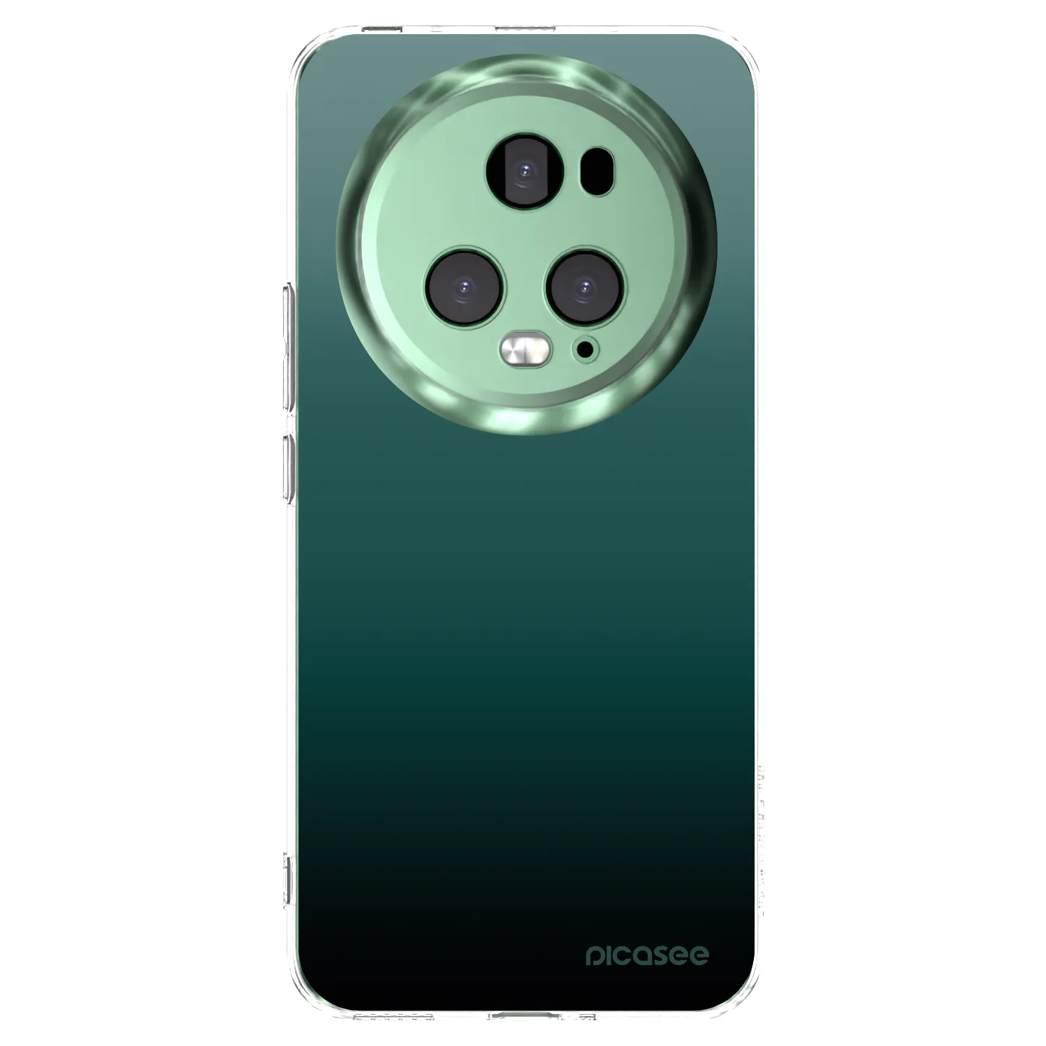 Picasee Honor Magic5 Pro Hülle - Transparentes Silikon - Verdant Fade