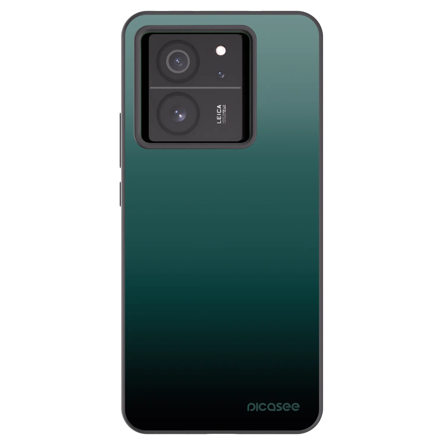 Picasee Xiaomi 13T Hülle - Schwarzes Silikon - Verdant Fade