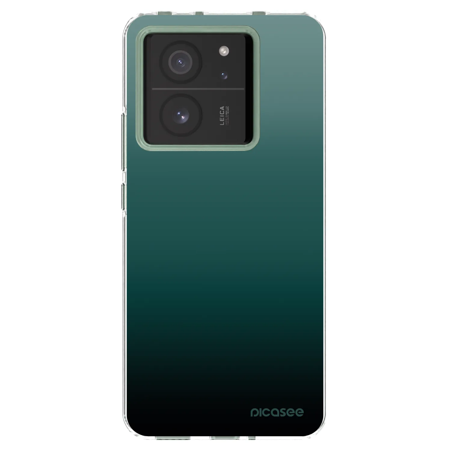 Picasee Xiaomi 13T Hülle - Transparentes Silikon - Verdant Fade