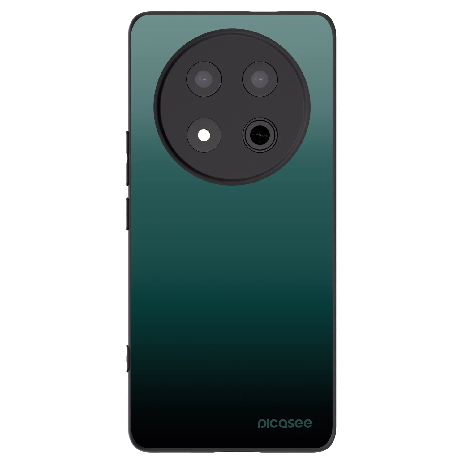 Picasee Honor Magic7 Lite 5G Hülle - Schwarzes Silikon - Verdant Fade