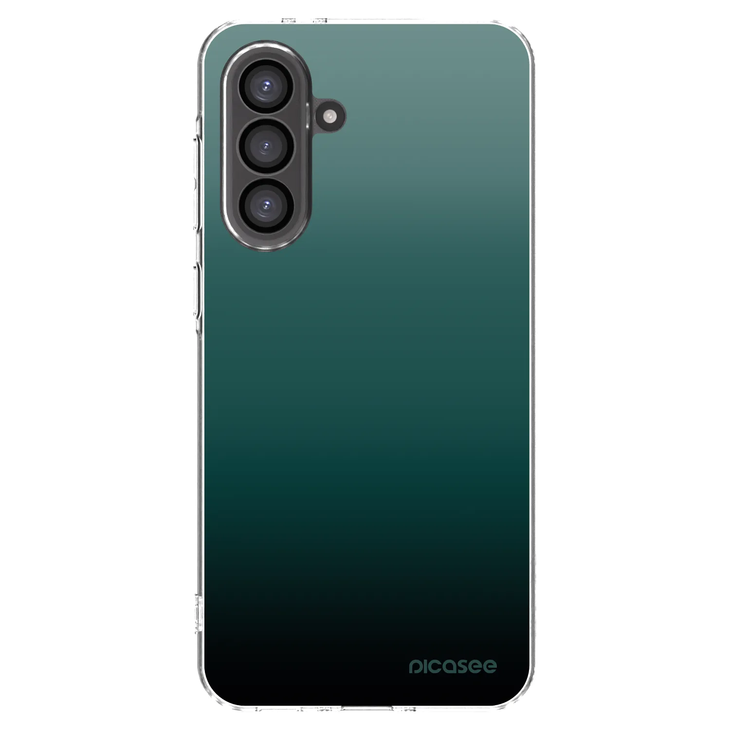 Picasee Samsung Galaxy A36 5G Hülle - Transparentes Silikon - Verdant Fade