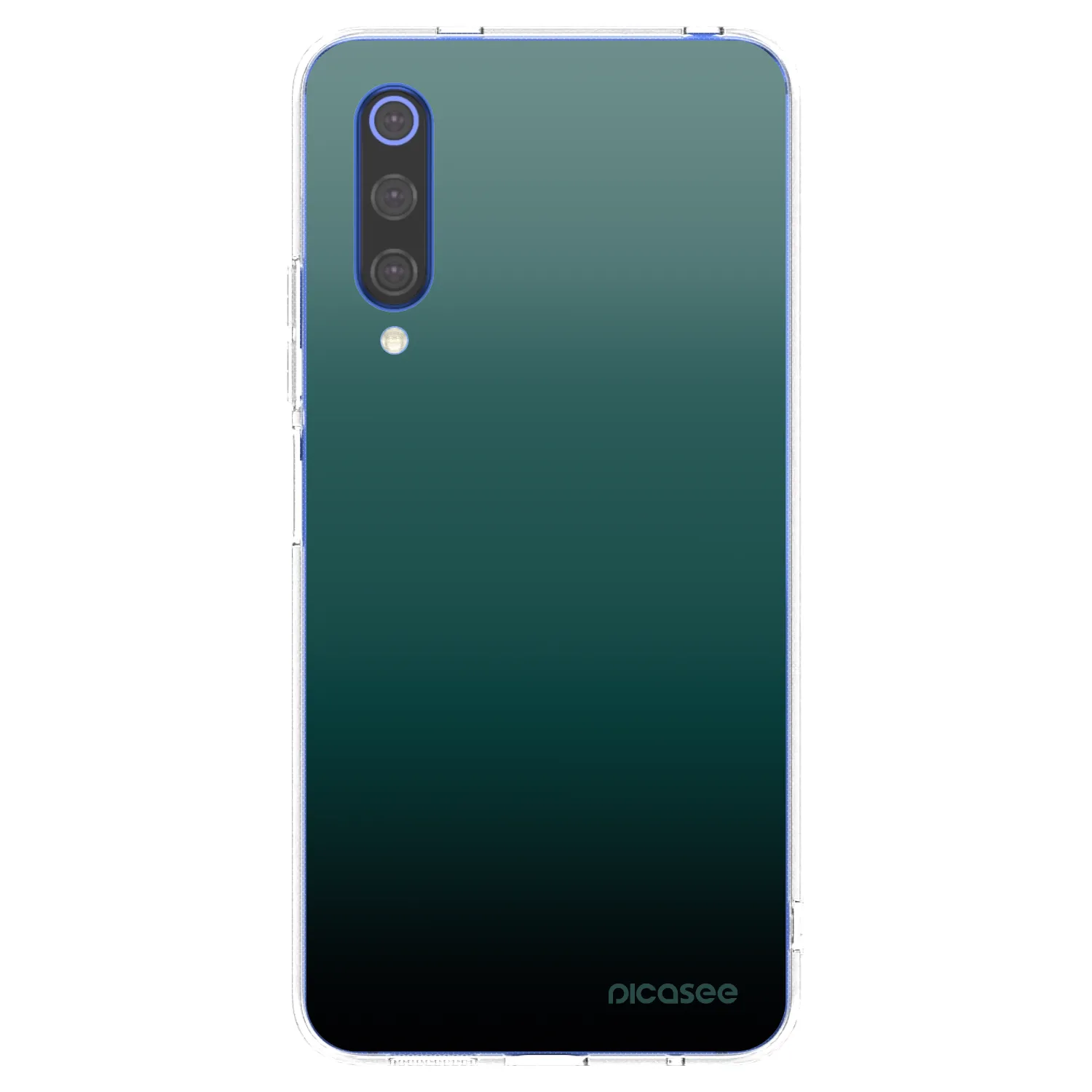 Picasee Xiaomi Mi 9 SE Hülle - Transparentes Silikon - Verdant Fade