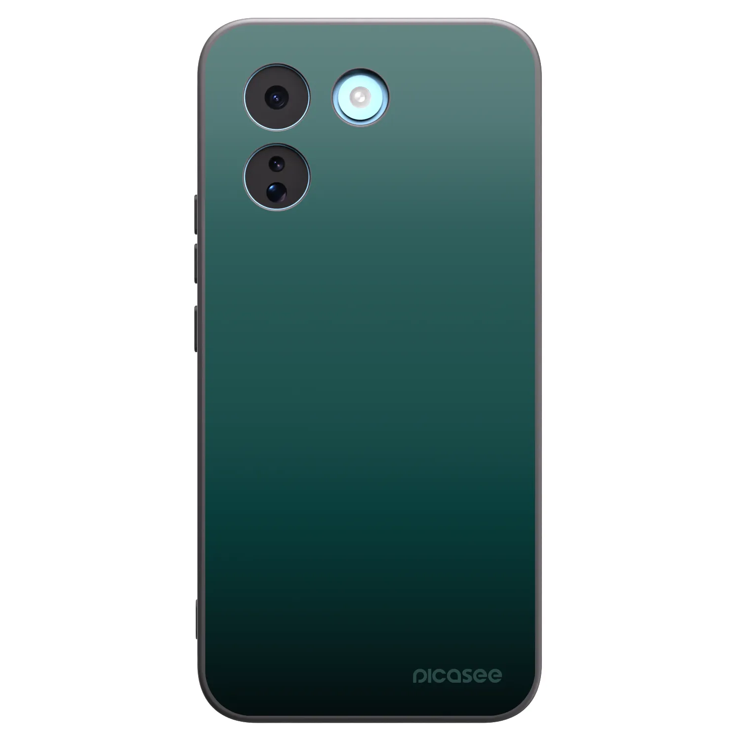 Picasee Xiaomi Redmi Note 17 Pro MAX 5G Hülle - Schwarzes Silikon - Verdant Fade