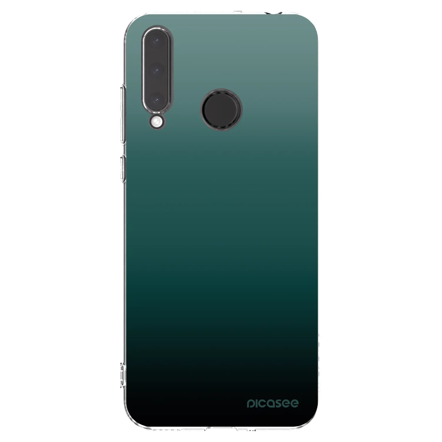 Picasee Honor 20 Lite Hülle - Transparentes Silikon - Verdant Fade