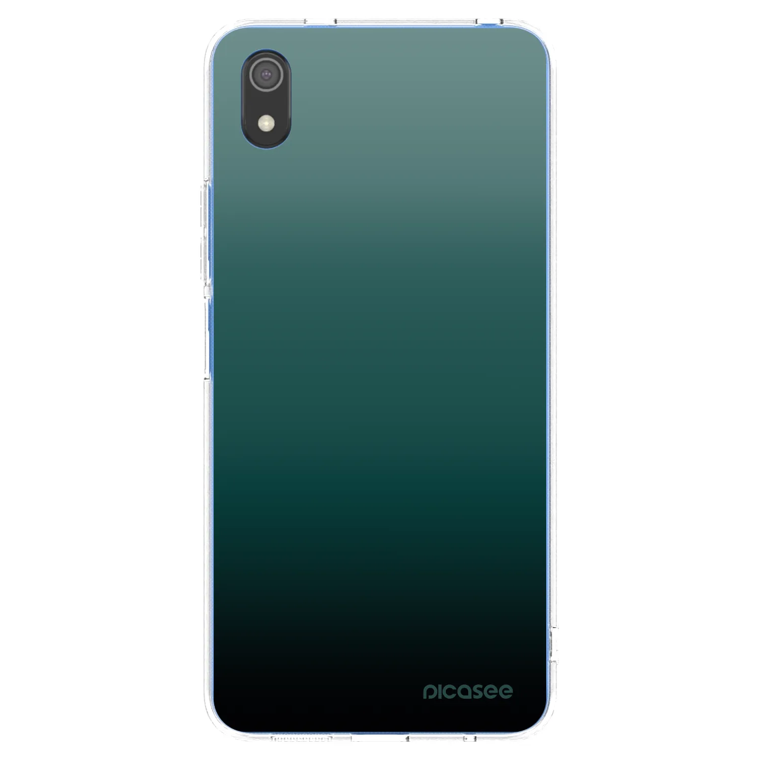 Picasee Xiaomi Redmi 7A Hülle - Transparentes Silikon - Verdant Fade