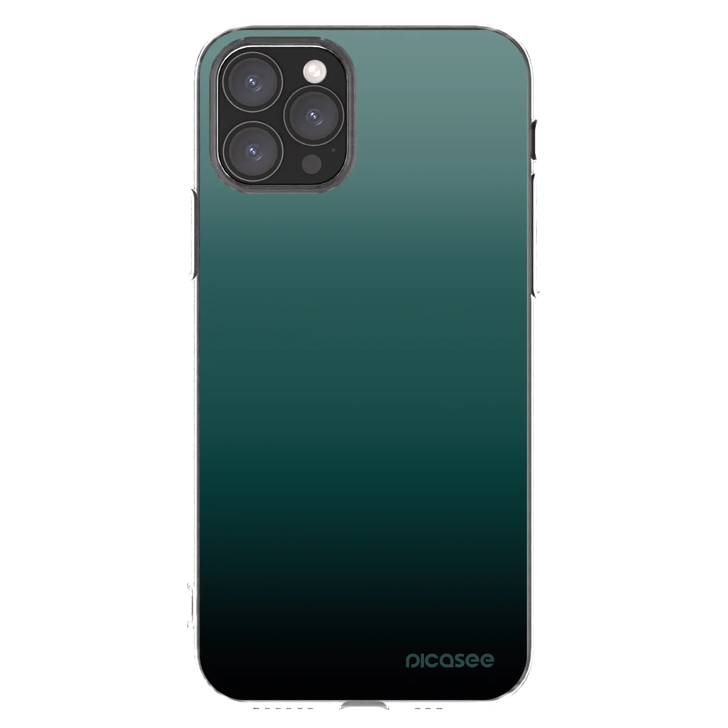 Picasee Apple iPhone 11 Pro Hülle - Transparentes Silikon - Verdant Fade