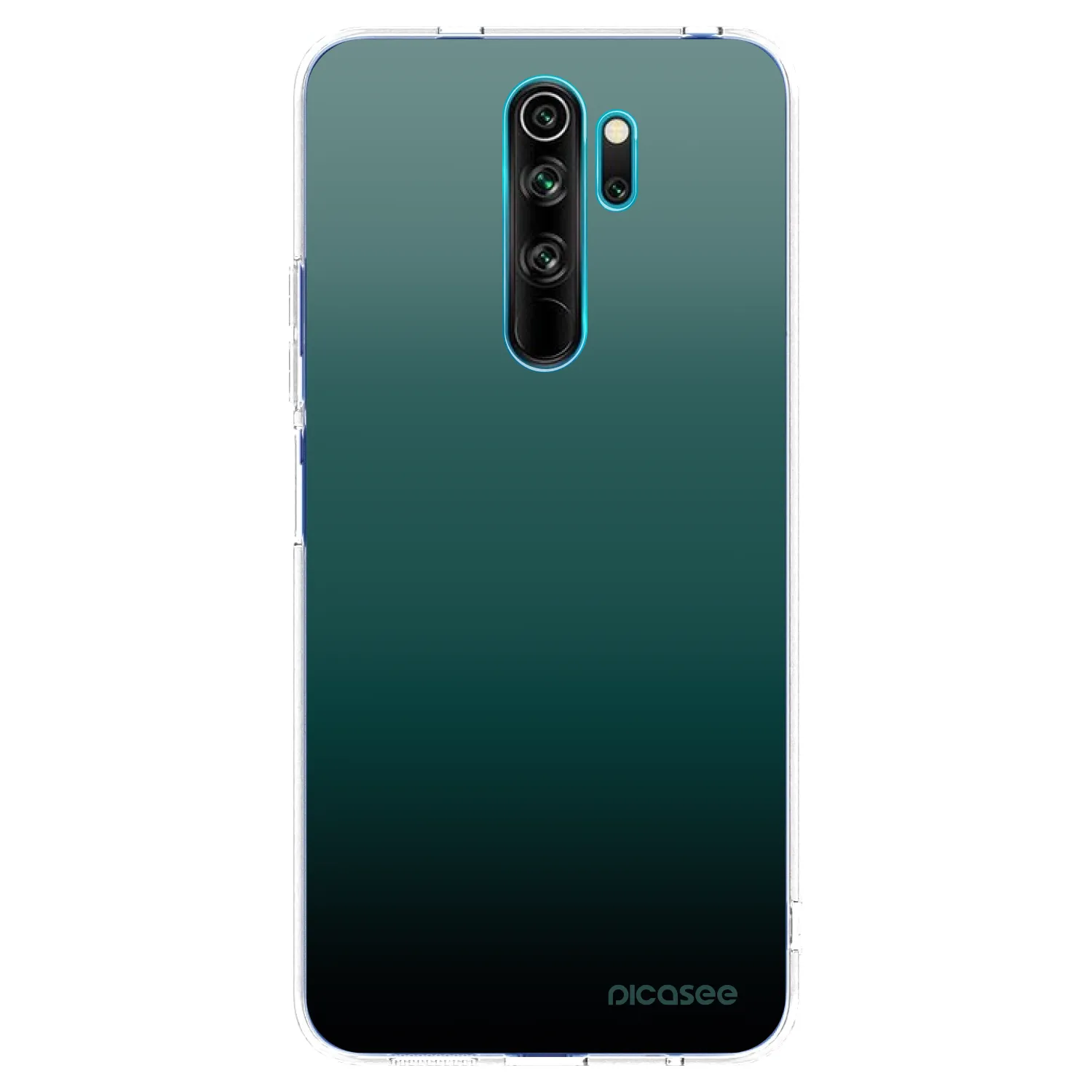 Picasee Xiaomi Redmi Note 8 Pro Hülle - Transparentes Silikon - Verdant Fade