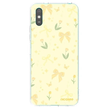 Picasee Xiaomi Redmi 9AT Hülle - Transparentes Silikon - Honey Blossom