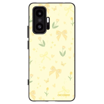 Picasee Xiaomi 11T Hülle - Schwarzes Silikon - Honey Blossom