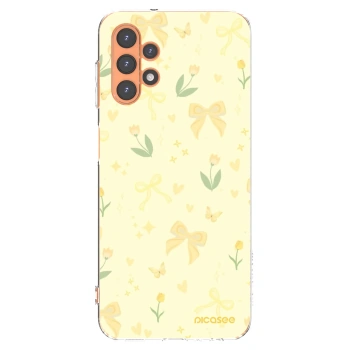 Picasee Samsung Galaxy A13 4G A135 Hülle - Transparentes Silikon - Honey Blossom