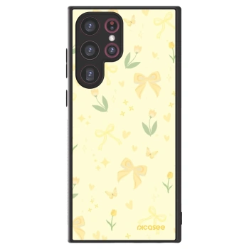 Picasee ULTIMATE CASE PowerShare für Samsung Galaxy S22 Ultra 5G - Honey Blossom
