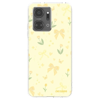 Picasee Honor X7a Hülle - Transparentes Silikon - Honey Blossom