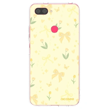 Picasee Xiaomi Mi 8 Lite Hülle - Transparentes Silikon - Honey Blossom