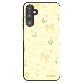 Picasee Samsung Galaxy A05s A057G Hülle - Schwarzes Silikon - Honey Blossom