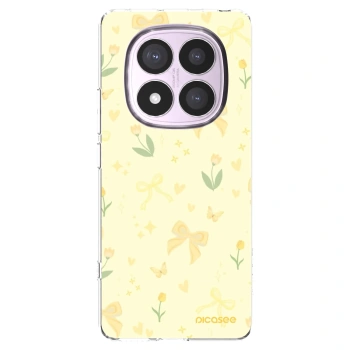Picasee Xiaomi Redmi Note 14 Pro 5G Hülle - Transparentes Silikon - Honey Blossom