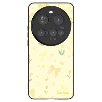 Picasee Xiaomi 15 Ultra Hülle - Schwarzes Silikon - Honey Blossom