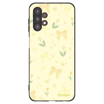 Picasee Samsung Galaxy A13 5G Hülle - Schwarzes Silikon - Honey Blossom