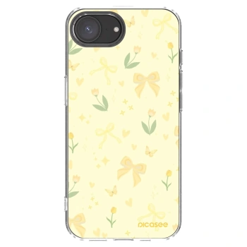 Picasee Apple iPhone 17e Hülle - Transparentes Silikon - Honey Blossom