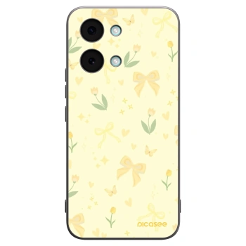 Picasee Xiaomi Poco X8 Pro Max Hülle - Schwarzes Silikon - Honey Blossom