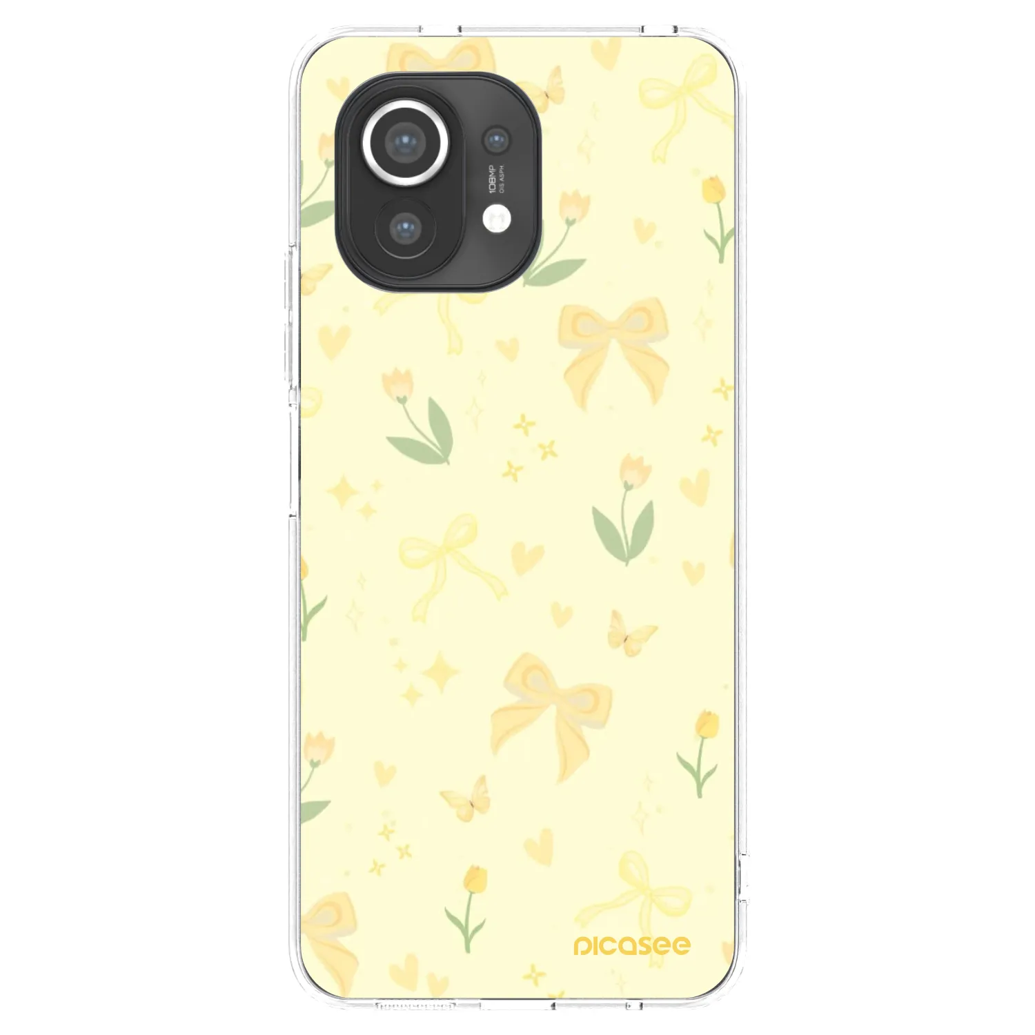 Picasee Xiaomi Mi 11 Hülle - Transparentes Silikon - Honey Blossom