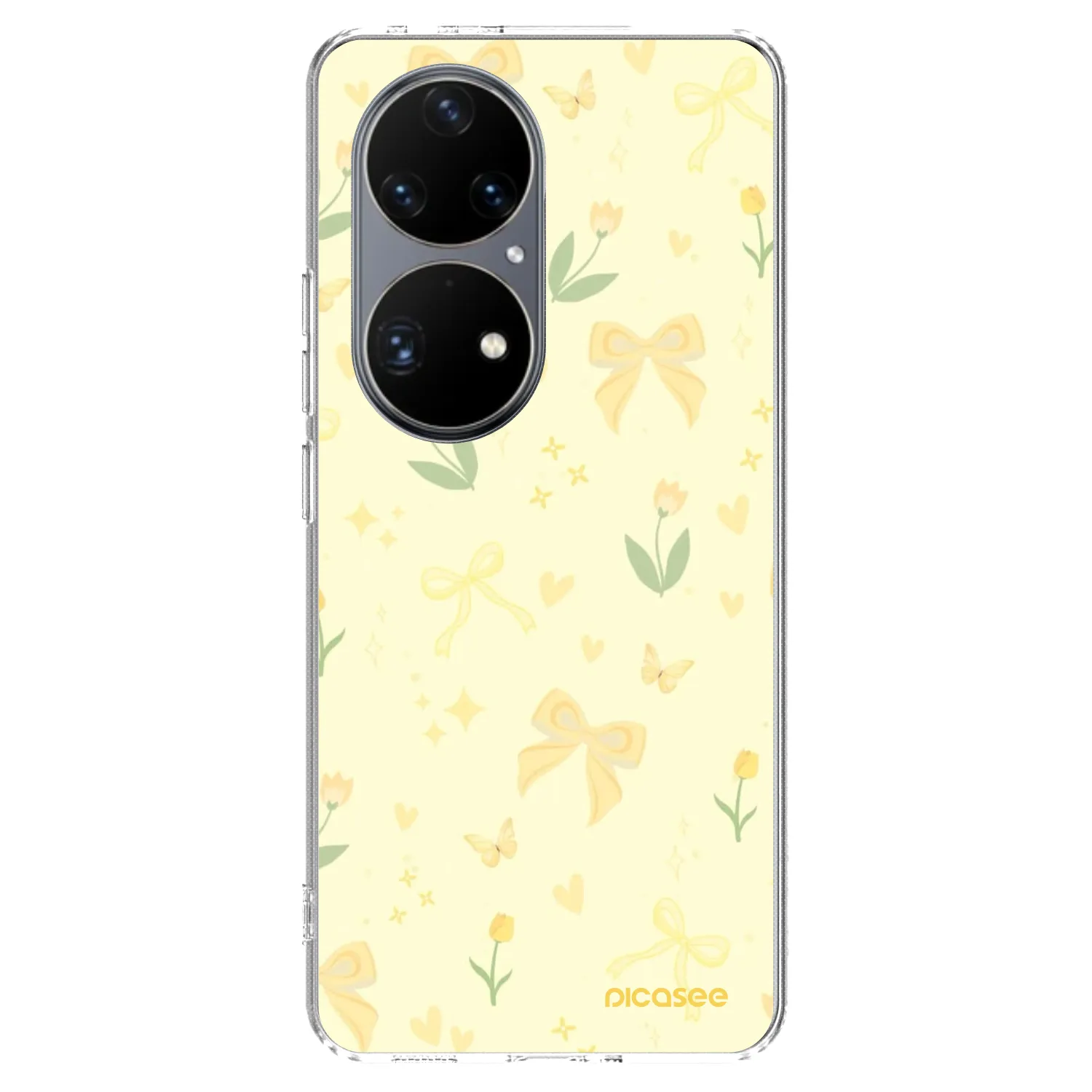 Picasee Huawei P50 Hülle - Transparentes Silikon - Honey Blossom