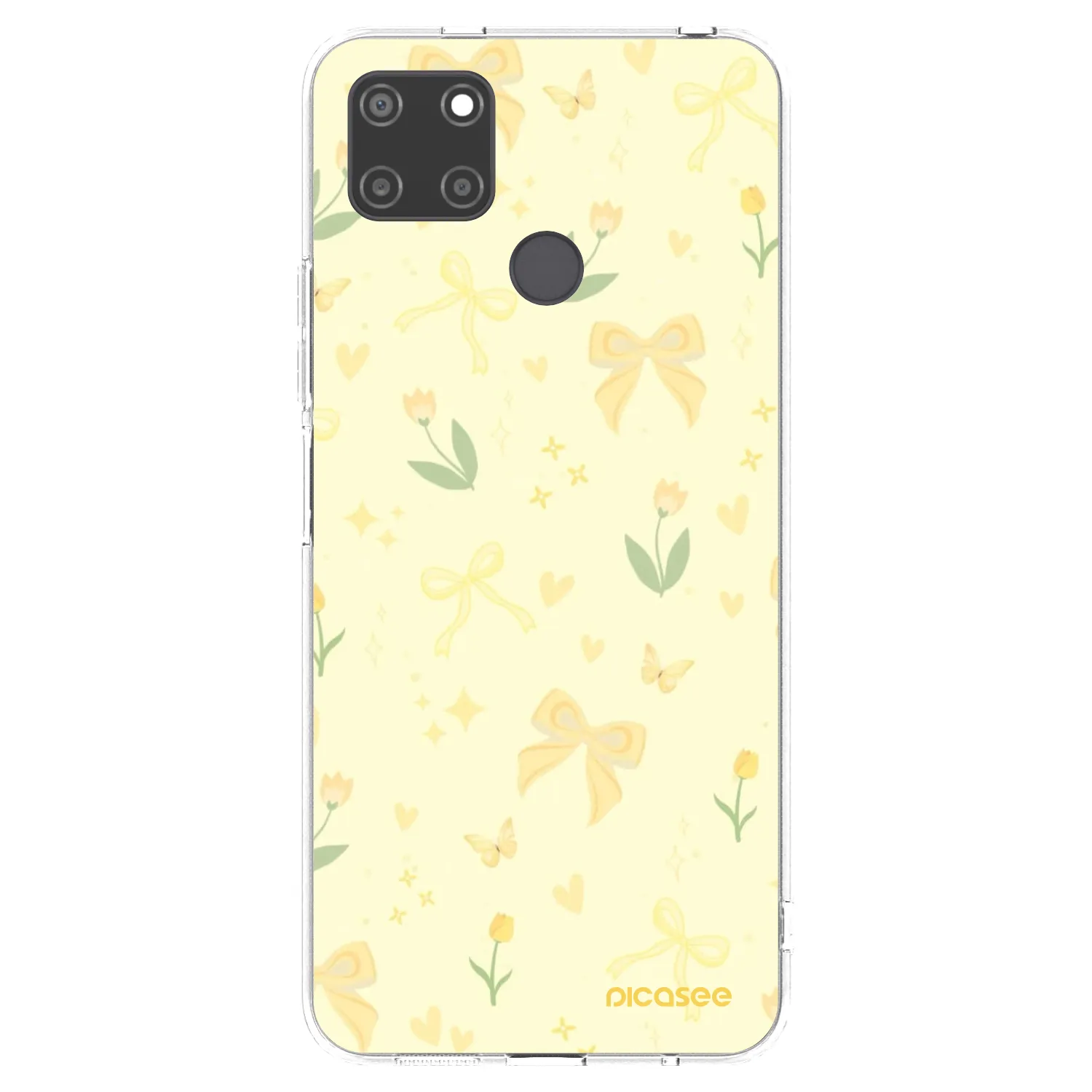 Picasee Realme C21Y Hülle - Transparentes Silikon - Honey Blossom