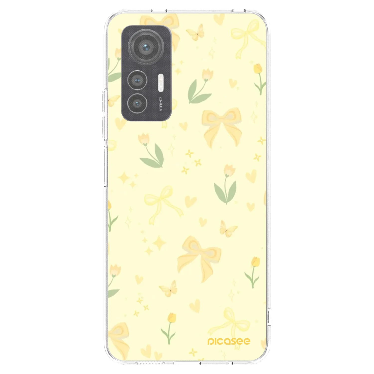 Picasee Xiaomi 12 Lite Hülle - Transparentes Silikon - Honey Blossom