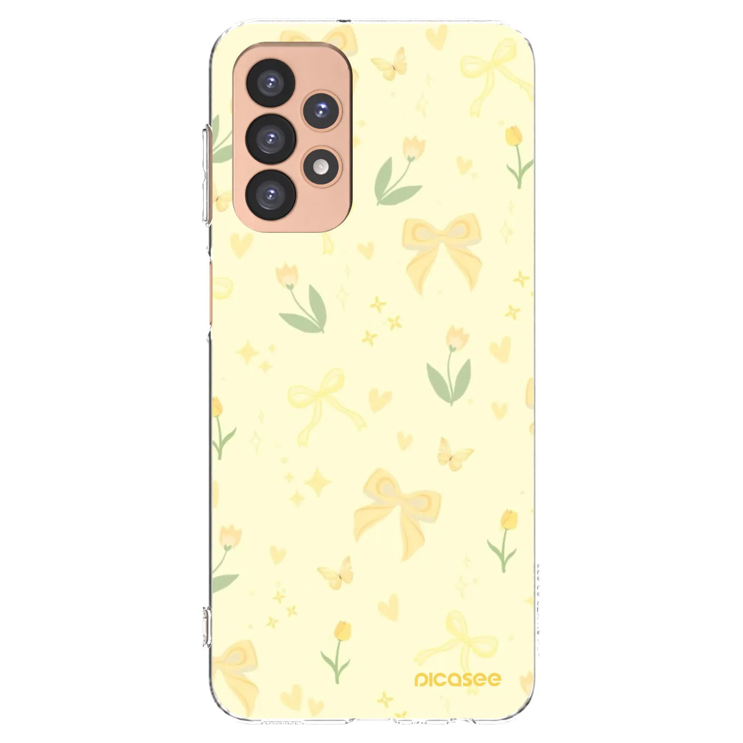 Picasee Samsung Galaxy A23 A236B 5G Hülle - Transparentes Silikon - Honey Blossom