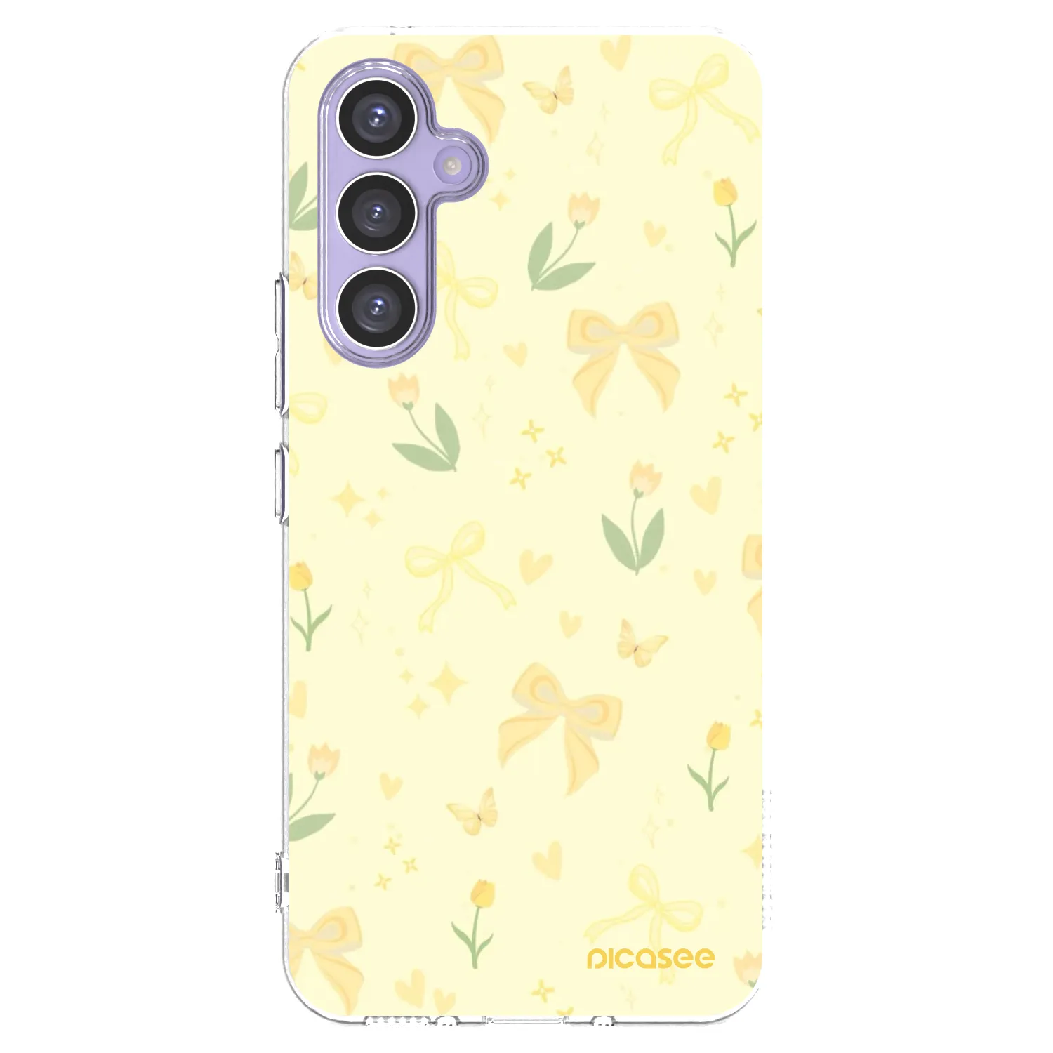 Picasee Samsung Galaxy A54 5G A546B Hülle - Transparentes Silikon - Honey Blossom