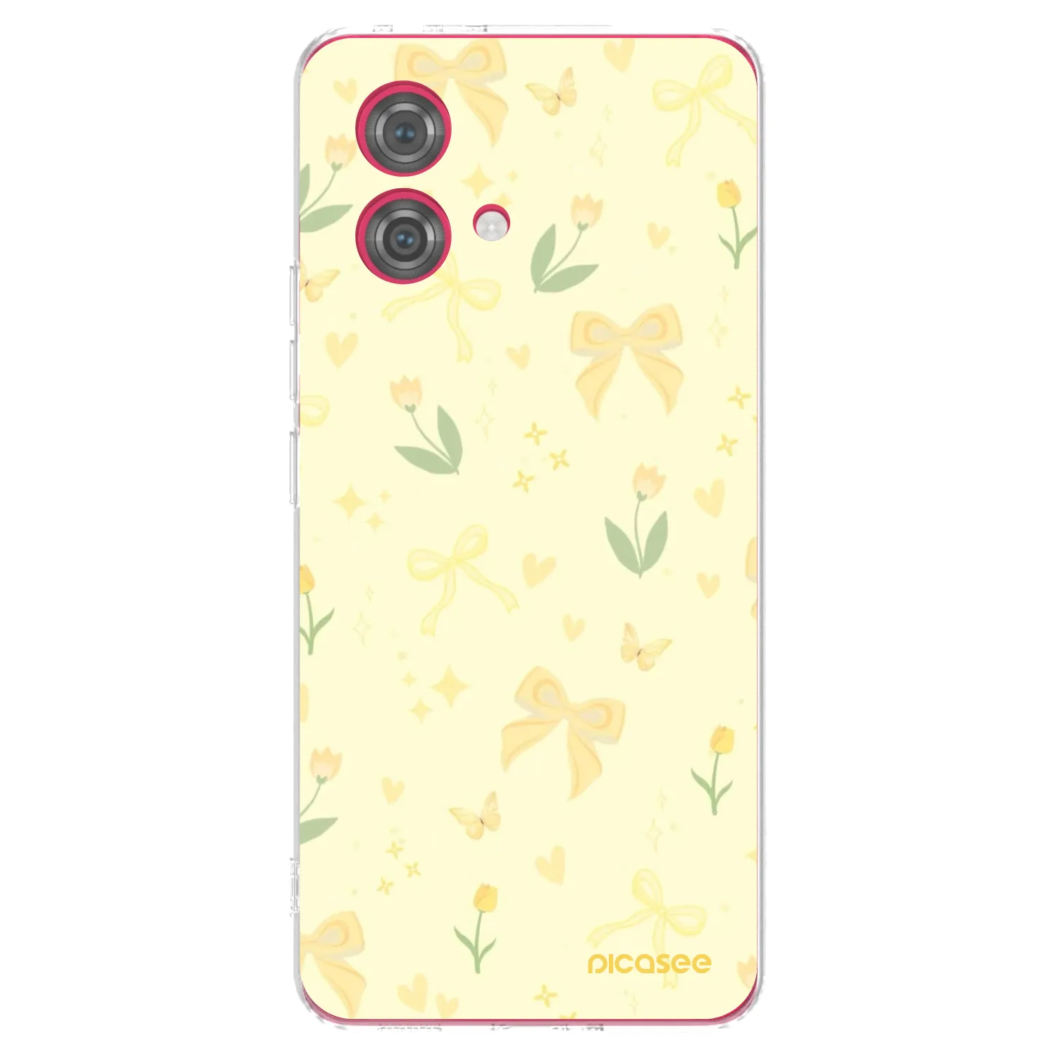 Picasee Motorola Moto G84 5G Hülle - Transparentes Silikon - Honey Blossom