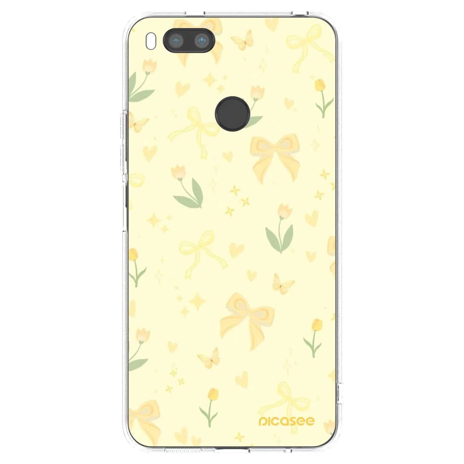 Picasee Xiaomi Redmi Note 11S 5G Hülle - Transparentes Silikon - Honey Blossom