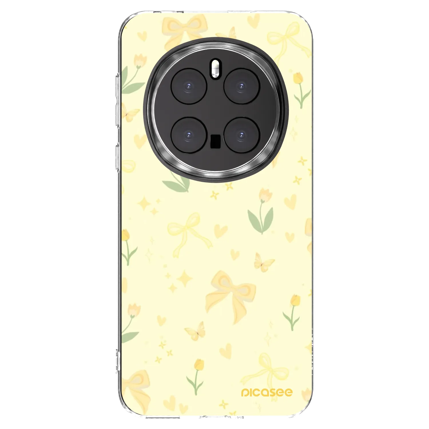 Picasee Honor Magic7 Pro 5G Hülle - Transparentes Silikon - Honey Blossom