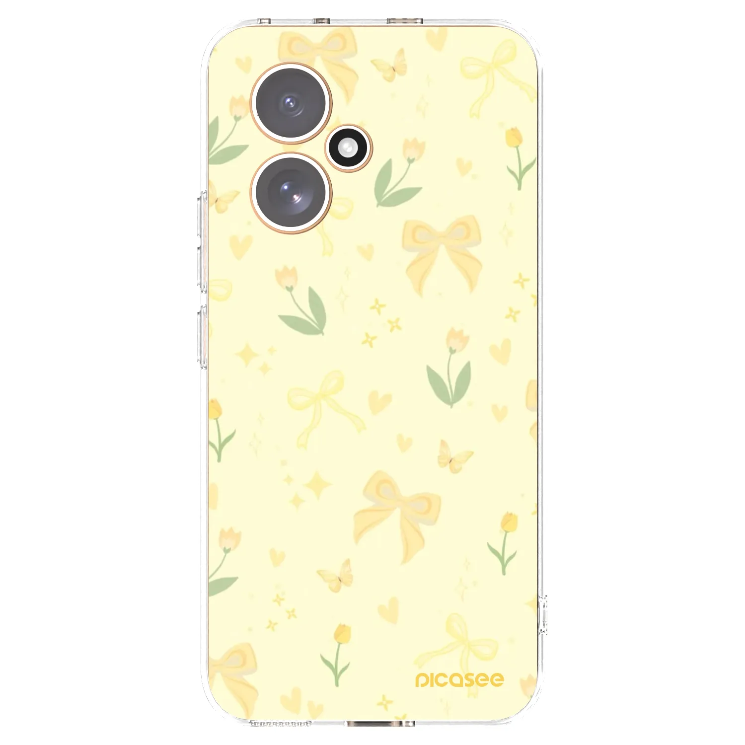 Picasee Honor 400 5G Hülle - Transparentes Silikon - Honey Blossom