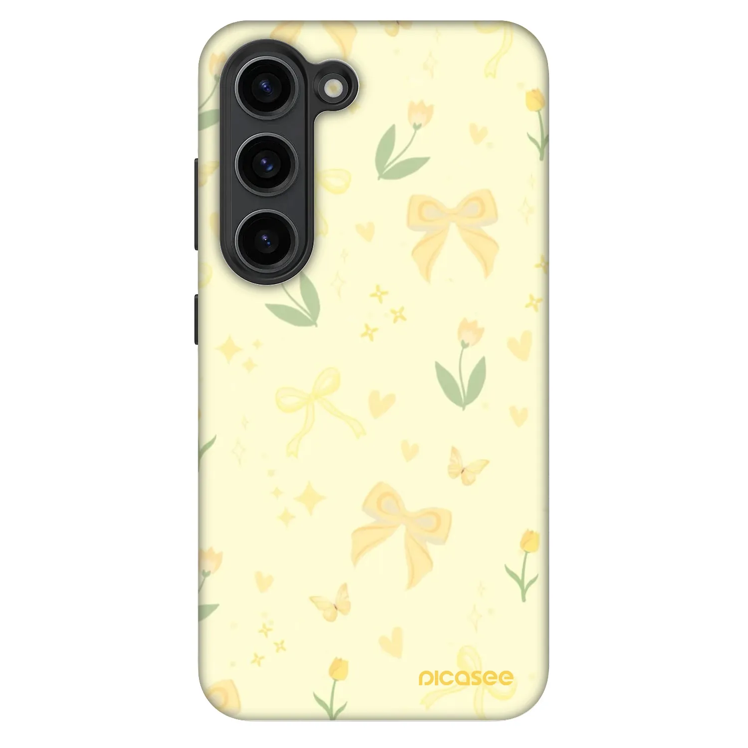 Picasee Fashion Case für Samsung Galaxy S23 5G - Honey Blossom