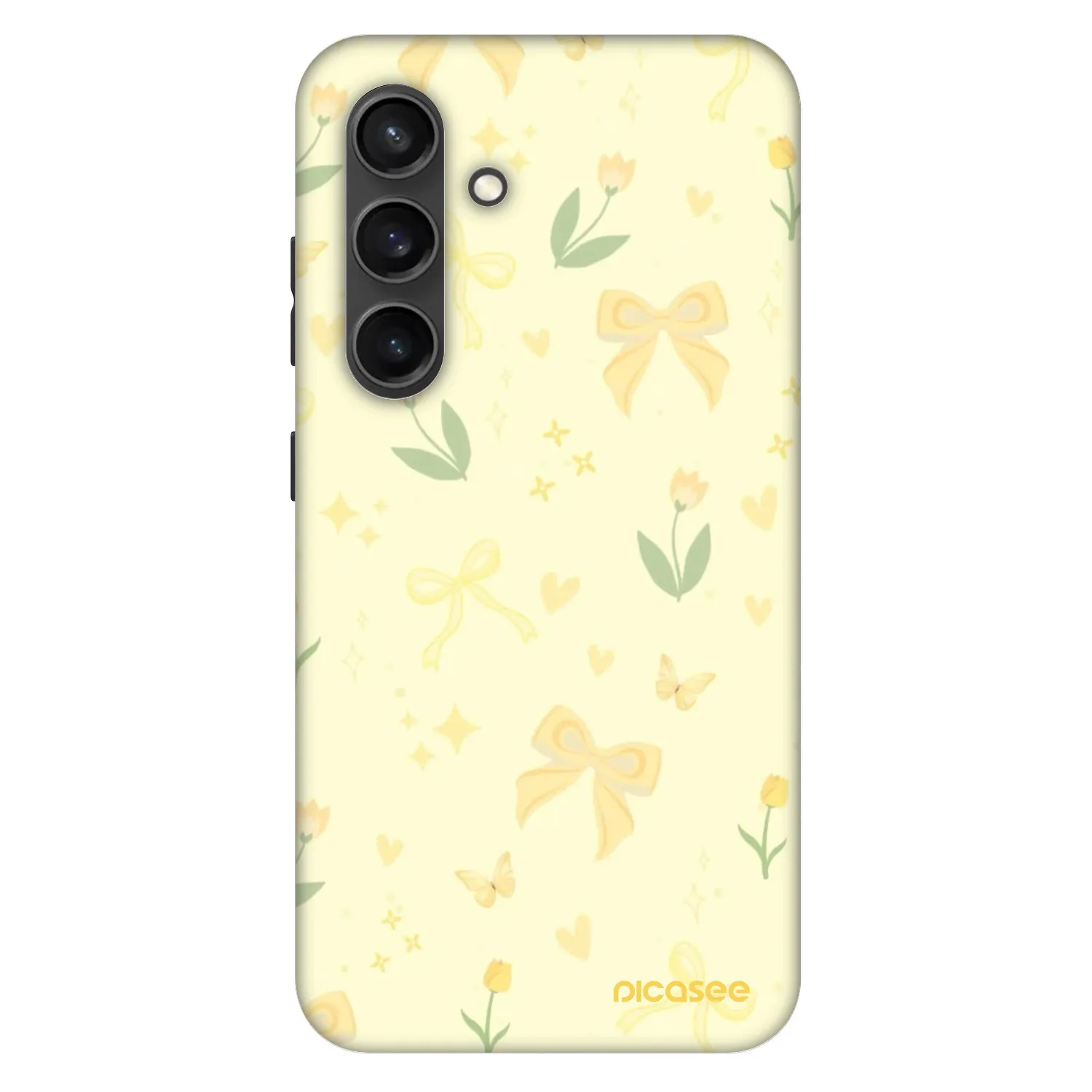 Picasee Fashion Case PowerShare pro Samsung Galaxy S24+ S926B 5G - Honey Blossom