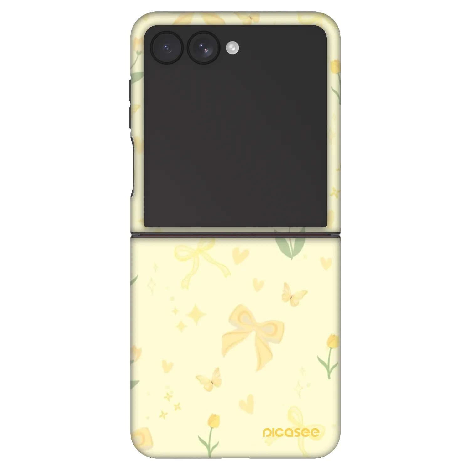Picasee Fashion Case für Samsung Galaxy Z Flip7 5G - Honey Blossom