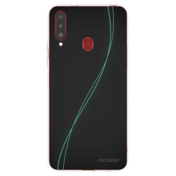 Picasee Samsung Galaxy A20s Hülle - Transparentes Silikon - Be Different