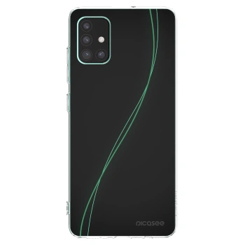 Picasee Samsung Galaxy M51 M515F Hülle - Transparentes Silikon - Be Different