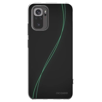 Picasee Xiaomi Redmi Note 10 Hülle - Transparentes Silikon - Be Different