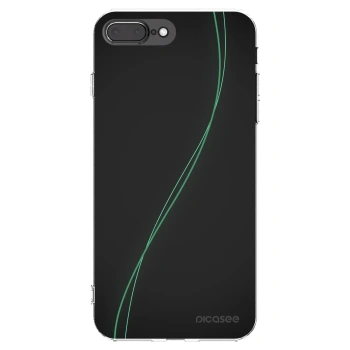 Picasee Apple iPhone 7 Plus Hülle - Transparentes Silikon - Be Different