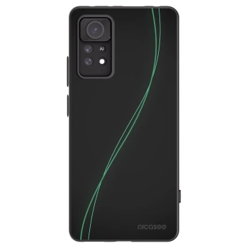 Picasee Xiaomi Redmi Note 11 Pro 5G Hülle - Schwarzes Silikon - Be Different