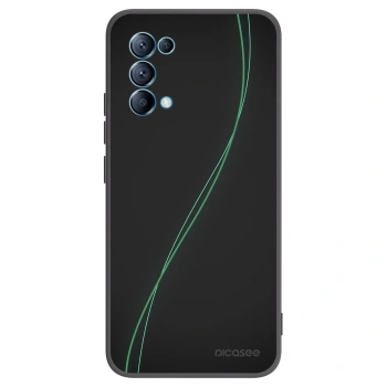 Picasee OPPO Reno 5 5G Hülle - Schwarzes Silikon - Be Different