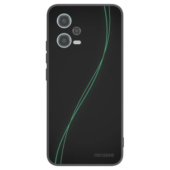 Picasee Xiaomi Redmi Note 12 5G Hülle - Schwarzes Silikon - Be Different