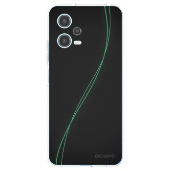 Picasee Xiaomi Redmi Note 12 5G Hülle - Transparentes Silikon - Be Different