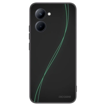 Picasee Realme C33 (2023) Hülle - Schwarzes Silikon - Be Different