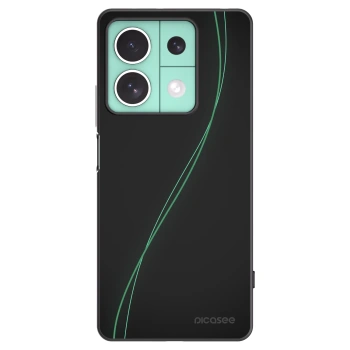 Picasee Xiaomi Redmi Note 13 5G Hülle - Schwarzes Silikon - Be Different
