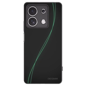 Picasee Xiaomi Redmi Note 13 4G Hülle - Schwarzes Silikon - Be Different